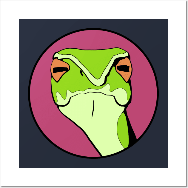 Judgmental Snake - Funny Animal Design Wall Art by Animals in Design